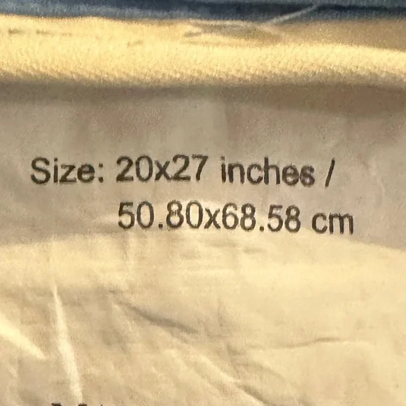 Two pottery barn kids pillow quilted shams, 20”x27”, back of one is sun faded. - Picture 2 of 4